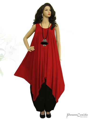 Lagenlook top long - lagenlook, kleid