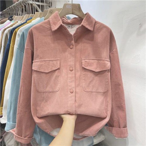 Damen cordhemd bluse jacke - cordhemd,
