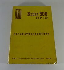Werkstatthandbuch / Reparaturanleitung Fiat 500 Typ 110 Stand 06/1958