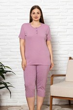 Damen Pyjama-Set Plus Size