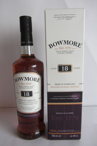 Bowmore single malt - (140€/l),
