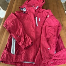 Outdoorjacke Damen, Größe 40, Icepeak, kirschrot, kaum getragen