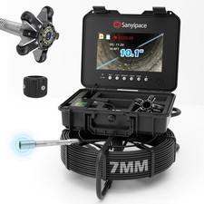 10" Sanyipace Selbstnivellierende 23MM Abwasser-Kamera, mit 512Hz Sender