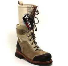 Stiefel Leder Prime Boots Schnürschuhe 20 Loch Worker Country Western 37