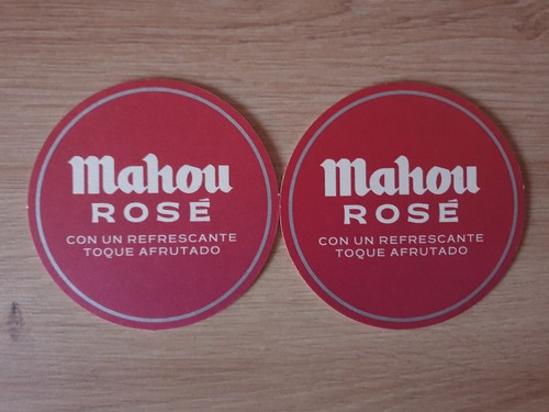 Bierdeckel mahou rose - mahou,