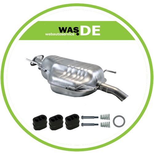 Auspuff endschalldämpfer opel - auspuff,