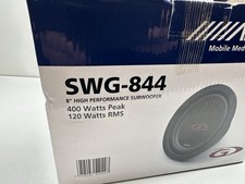 Alpine SWG-844 Subwoofer Neu !