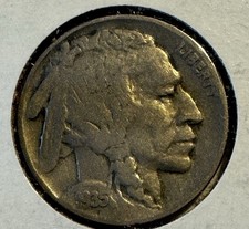 USA Buffalo Nickel Indian Head 5 Cents 1935 RAR
