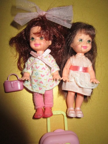 220 zwei originale barbie - originale,