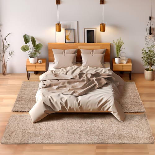 Teppich läufer set hochflor - teppich,