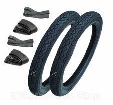 2 Mitas Reifen H06 2,75x19 3,00x19 für MZ RT125/2 RT125/3 Schläuche Felgenbänder