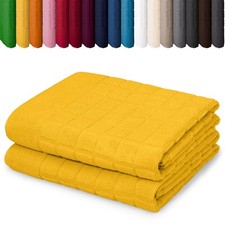 DOPPELPACK Duschvorleger 50x70 Badvorleger Badematte Badeteppich 100% Baumwolle