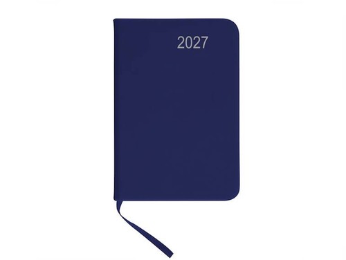 Taschenkalender 2027 blau - 2027,