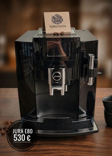 Jura e80 kaffeevollautomat mit - jura,