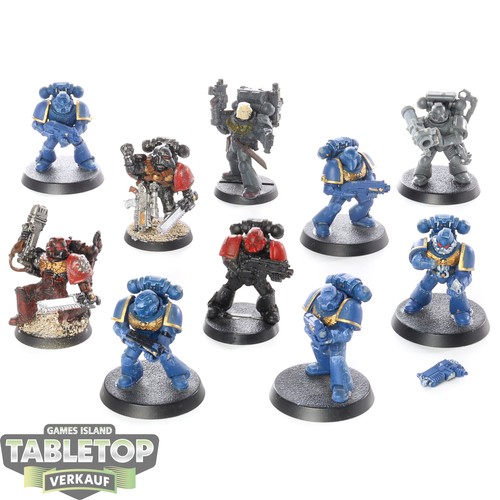 Space marines 10x tactical - space,