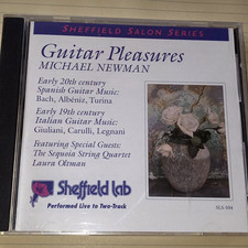 Sheffield lab CD  Michael Newman - Guitar Pleasures -
