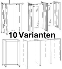 10 Varianten Umkleidekabinen Ankleideraum Ankleidekabine Kleiderständer