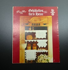 SCHEWE Gehäkeltes für´s Heim vintage Nr. 796 70er 80er  Faltblatt  Filethäkeln