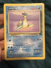 Pokemon Karte - deutsch - Lapras 25/62 Excellent - - Fossil - 1 Edition