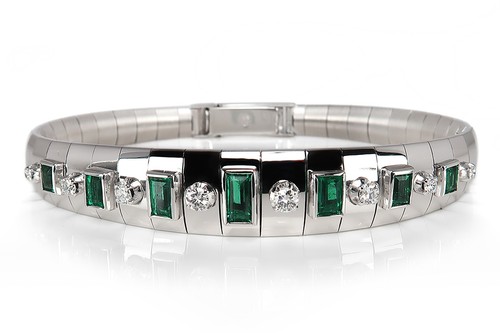 Armband brillanten 7 x - 7,