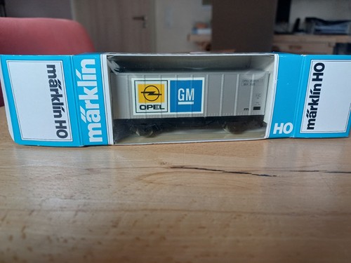 Märklin container wagen - container, opel