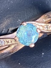 Diamant Amethyst Blautopas