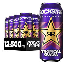 Rockstar Energy Drink Tropical Guava koffeinhaltig 12x0,5 l inkl. 3€ Pfand Dosen