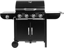 BBQ Grillwagen Gasgrill Tepro Mayfield Gartengrill 4 Brenner Edelstahl 14KW Gril