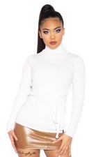 Hot Rollkragen Rippstrick