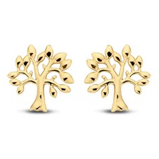 Damen Ohrringe Ohrstecker echt