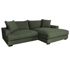 Ecksofa - wintermoss - Cord -