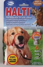 Halti Gr. 3 Braun Neu