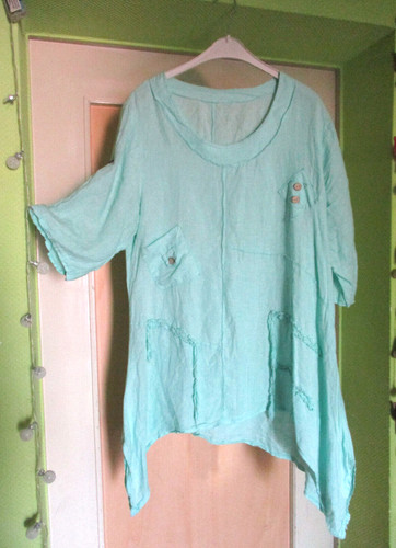 Tunika bluse zipfelbluse - zipfelbluse, gr
