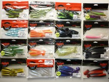 XXL Lunker City Shaker + Swimfish Set 2,75" + 3,25" + 3,75" + 4,5" Zander Angeln