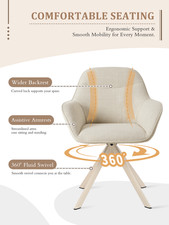 Goeurvant Esszimmerstühle 2er