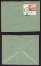 Brief EF 734 SoSt. Halle Eckrand UL mit Formnummer 1