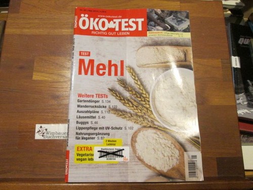 Zeitschrift ökotest richtig - Ökotest, :