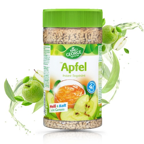 King george apfel instant - king,