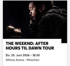 2x The Weeknd Konzert-Tickets