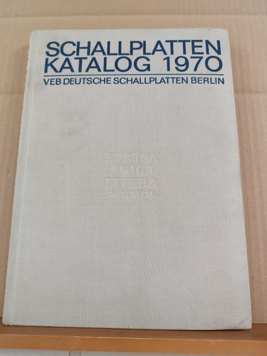Schallplatten katalog 1970 - schallplatten-katalog,