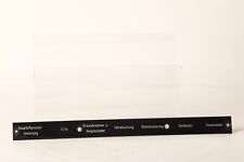 Deutsche Bahn  Schild  "Fahrsteuerung/Sifa (...)"  aus Führerstand (216712)