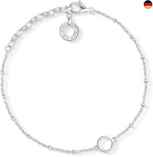 Thomas Sabo Damen Charm-Armband Charm Club 925 Sterling Silber X0231-001-12-L19v