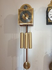 Alte Wanduhr Mit Melodie Von Interclock Gebraucht Gutfunktion 8tagewerk Kette 