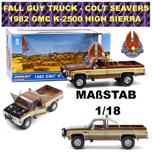 Greenlight fall guy truck 18 - fall, 1:18