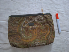 ETRO MILANO mittelgrosse Designer Kulturbeutel  Kosmetik Tasche  Clutch