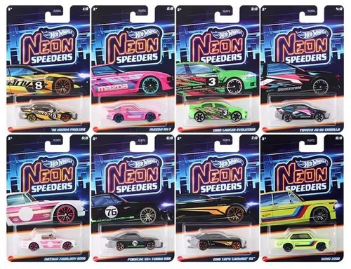 Hot wheels neon - neon, speeders