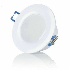LED Einbaustrahler Bad IP44 230V 6,5W 68mm Deckenspot Feuchtraum Einbauleuchte