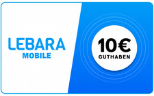 10 Euro Lebara prepaid