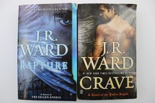 J.R. Ward Fallen Angels Book Set Crave + Rapture English Paranormal Romance