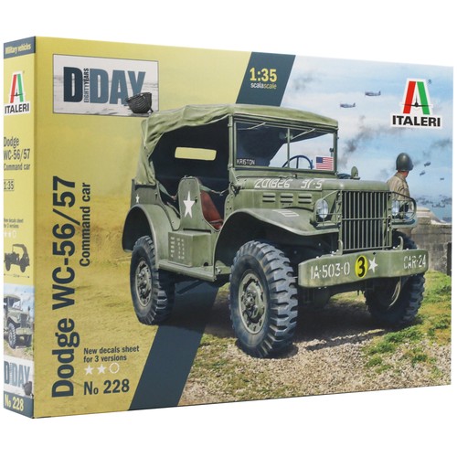 Italeri dodge 57 command - dodge, wc-56/57